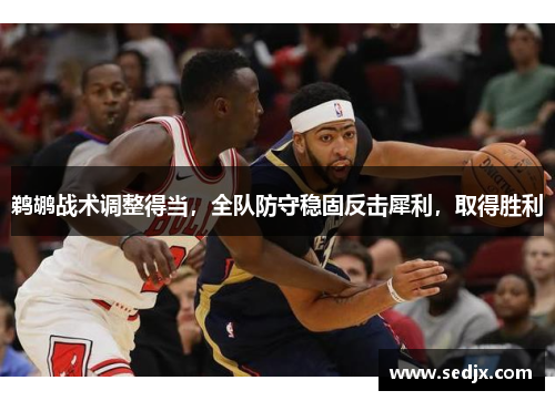 鹈鹕战术调整得当，全队防守稳固反击犀利，取得胜利